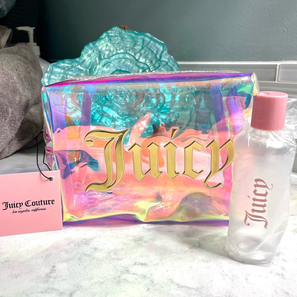 Juicy Couture Holo Cosmetic Bag ✨